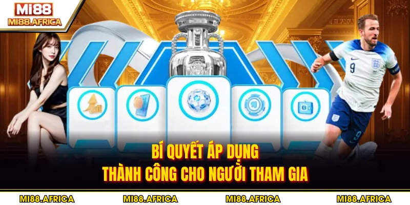 Bí quyết áp dụng thành công cho người tham gia