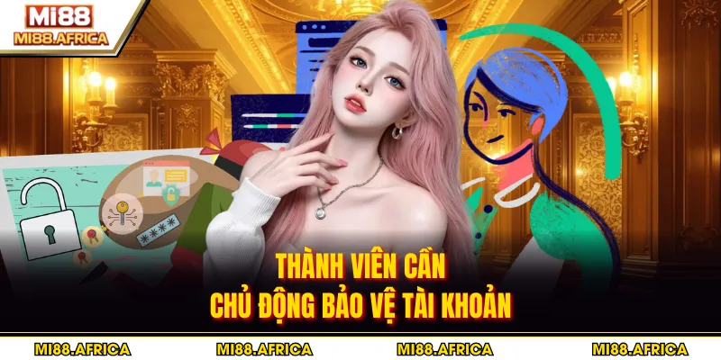 Thành viên cần chủ động bảo vệ tài khoản